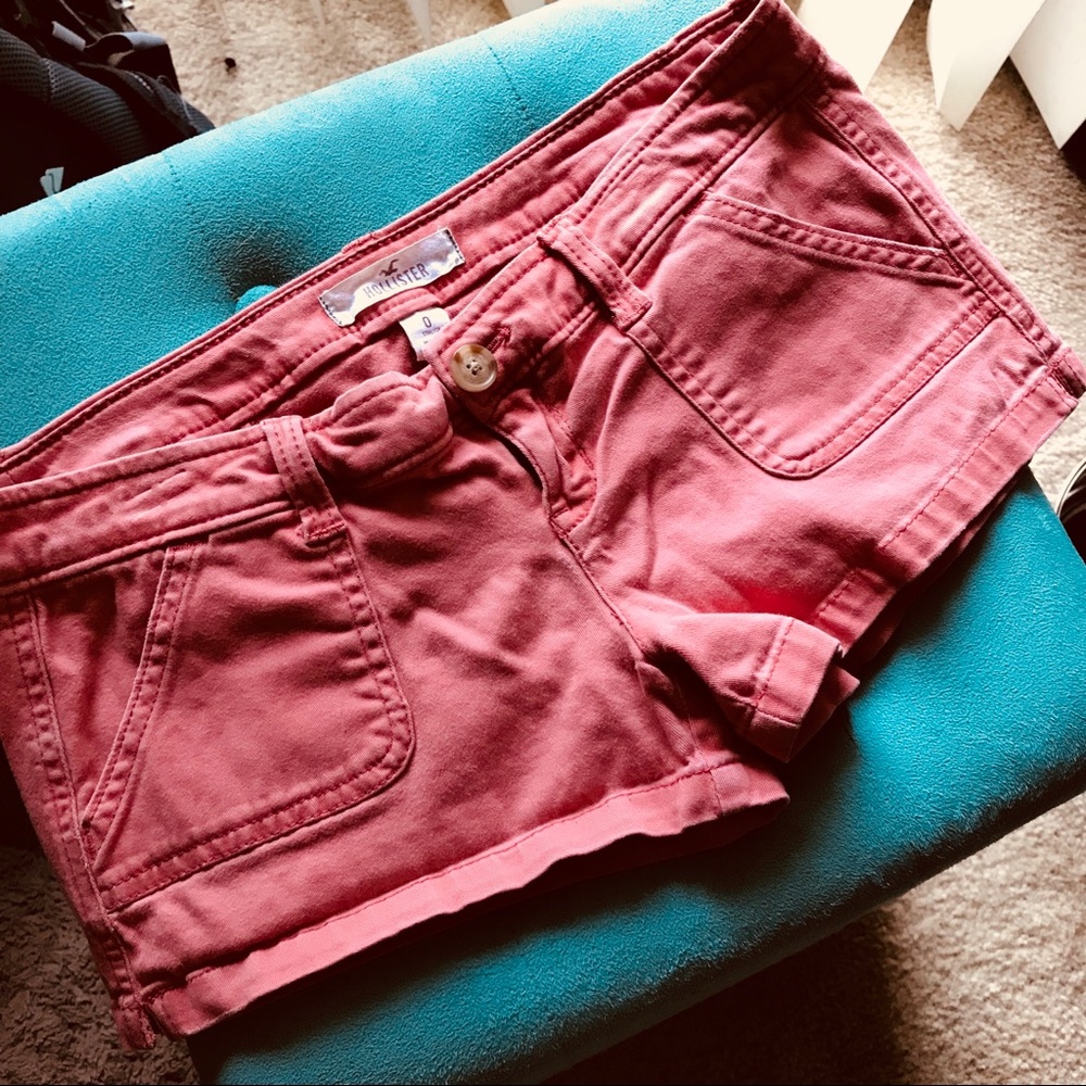 Hollister Coral Shorts